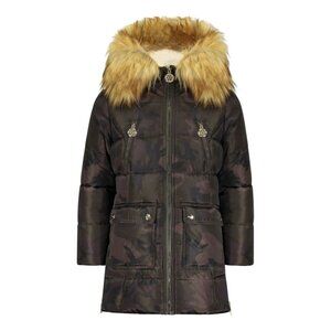 DKNY Big Girls Long Puffer Jacket, Size S, NWT